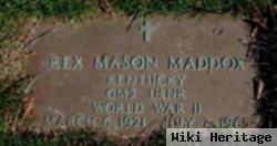 Rexford Mason "rex" Maddox