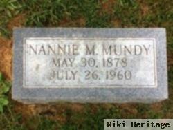 Nannie May Byer Mundy