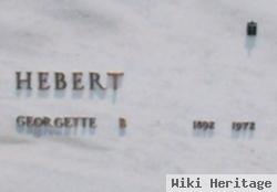 Georgette Berthe Barrett Hebert