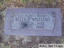 Betty Jean Williams