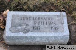 June Lorraine Phillips