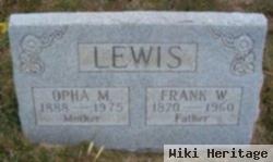 Opha M Lewis