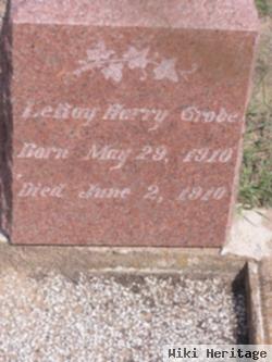 Leroy Harry Grobe