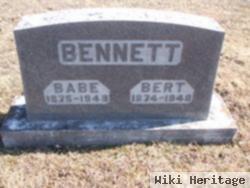 Bert A Bennett