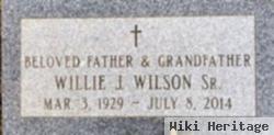 Willie J Wilson, Sr