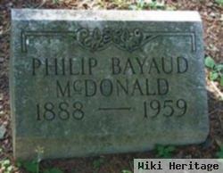 Philip Bayaud Mcdonald