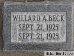 Willard A Beck