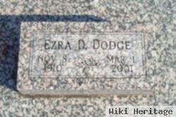 Ezra Dee Dodge