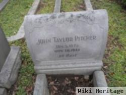 John Taylor Pitcher