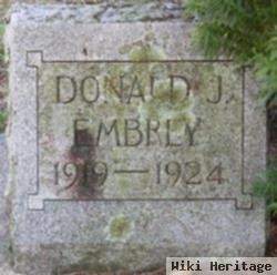 Donald J Embrey