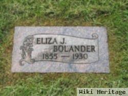 Eliza J Falor Bolander