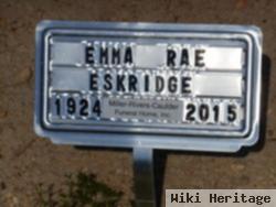 Emma Rae Hammond Eskridge