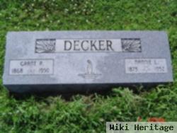 Nannie L Goff Decker