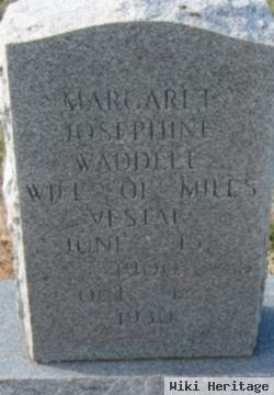 Margaret Josephine Waddell Vestal