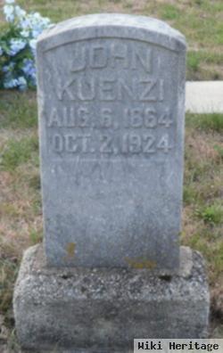 Johannes "john" Kuenzi