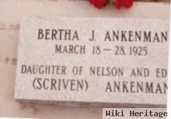 Bertha J Ankenman