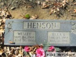 Wesley "weslie Wes" Henson