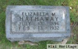 Elizabeth M "bessie" Johnson Hathway