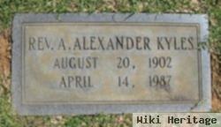 Rev Alpheus Alexander Kyles