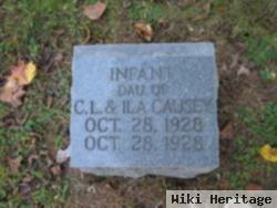 Infant Daughter Causey