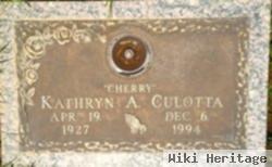 Kathryn Doris "cherry" Aycock Culotta