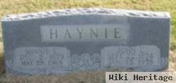 Minnie L. Haynie