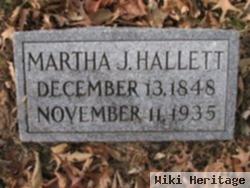 Martha Jonson Hallett