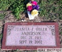 Juanita F Ohler Anderson