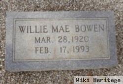 Willie Mae Chipman Bowen