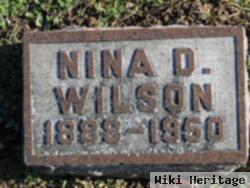 Nina D Wilson