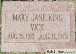 Mary Jane King Vick