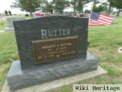 Herbert E Rutter