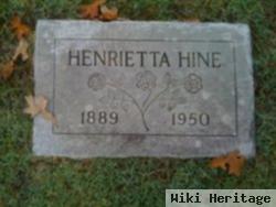 Henrietta "etta" Hine