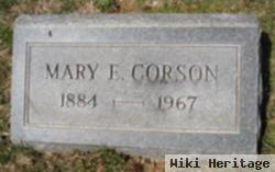 Mary E Corson