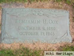 Benjamin H Cox