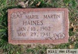 Marie Martin Haines