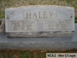 Sadie Patton Haley