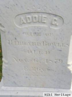 Adeline C "addie" Gould Bowles