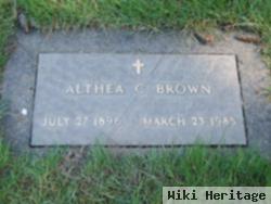 Aletha C Brown