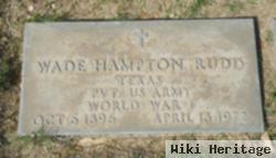 Wade Hampton Rudd, Jr