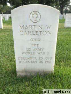 Martin W Carleton
