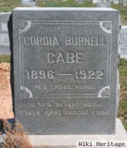 Cordia Burnell Cabe