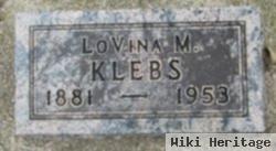 Lovina Marion Ingalls Klebs