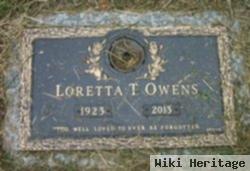 Loretta T Owens