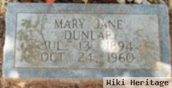 Mary Jane Stutts Dunlap