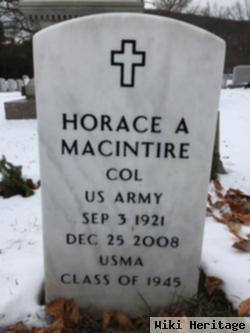 Col Horace Abbott "hap" Macintire