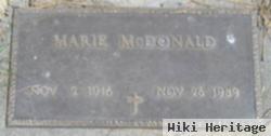 Marie D. Mcdonald