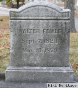 Walter Fowle