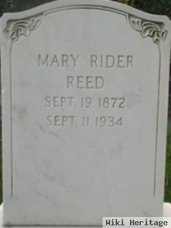 Mary Rider Reed