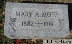 Mary A Motz